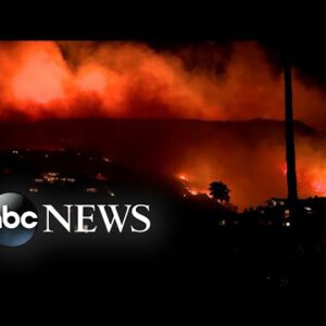 Orange County wildfire threaten costly actual property l WNT