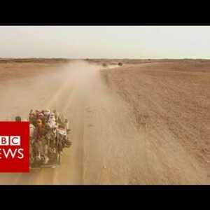 Agadez: Where wasteland fling from Africa to Europe begins – BBC News