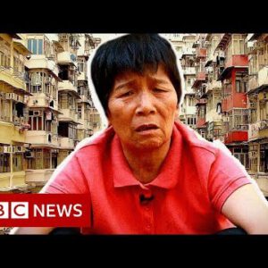 Hong Kong’s cardboard collecting grannies – BBC News