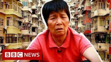 Hong Kong’s cardboard collecting grannies – BBC News