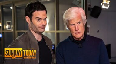 Look Bill Hader Meet His Idol, Dateline’s Keith Morrison, For The 1st Time | Sunday TODAY