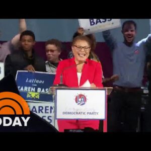Karen Bass Makes Ancient previous As First Girl To Back As LA Mayor