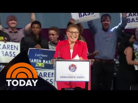 Karen Bass Makes Ancient previous As First Girl To Back As LA Mayor