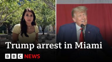 Trump’s arrest in Florida outlined in 90 seconds – BBC News