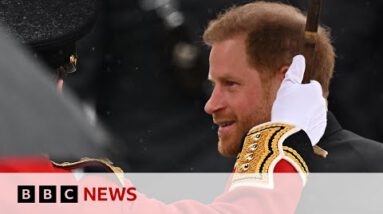 Prince Harry arrives at King Charles’s Coronation in Westminster Abbey – BBC Data