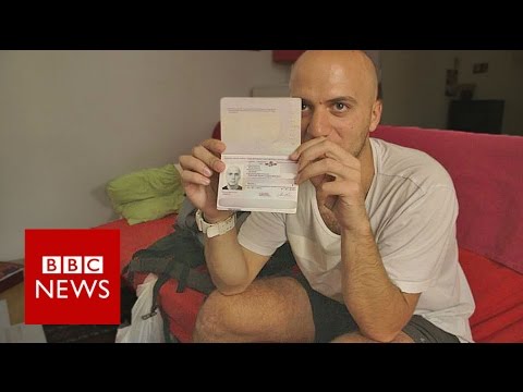 Exodus: I tried to fly to London on a groundless passport – BBC News