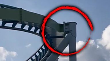 Parent Spots Crack on Roller Coaster