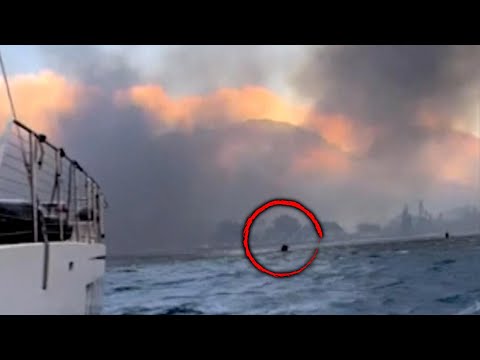 Some Hawaii Wildfire Victims Soar Into Ocean to Receive away Flames