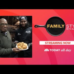 Scrutinize Family Style with Al Roker for appetizing descend recipes
