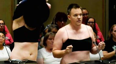 Dad Strips at Faculty Board Meeting to Direct Robe Code