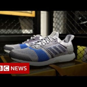 The factory in India making sneakers out of plastic bottles – BBC Data
