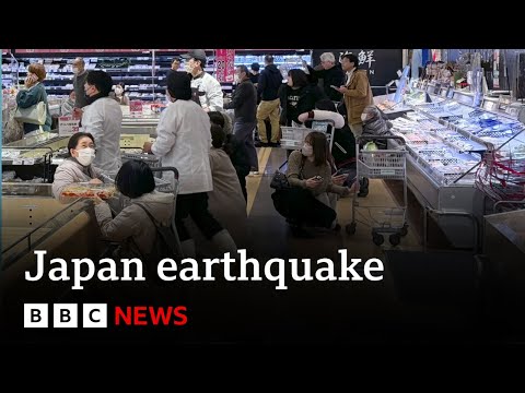 Japan earthquake: cameras impress danger as tremors strike | BBC Knowledge
