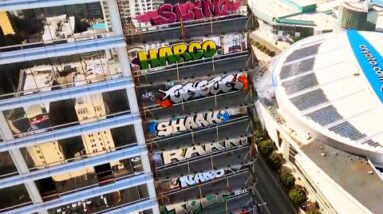 Graffiti Artists Tag LA Luxurious Skyscraper Earlier than Grammys