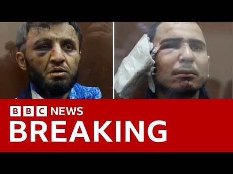 Moscow terror attack – injured suspects seem in court accused of killing 137 people | BBC News
