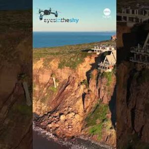 Luxury houses teeter on cliff edge after landslide – ABC Files