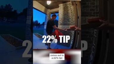 DoorDash Shipping Driver Upset Over $5 Tip #shorts