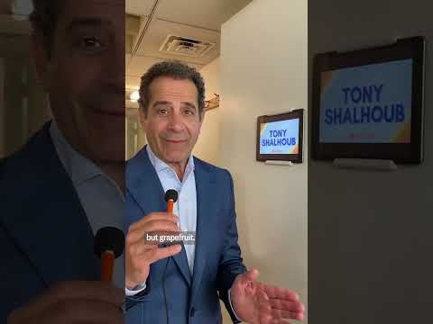 What is #TonyShalhoub’s morning routine?