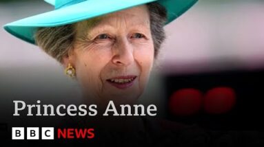 Princess Anne in health heart after being injured by a horse | BBC News