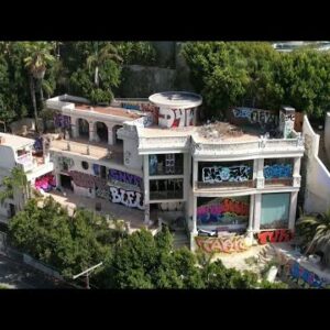 $21M Bel Air Mansion Gets Defaced by Graffiti