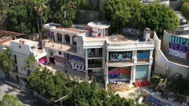 $21M Bel Air Mansion Gets Defaced by Graffiti