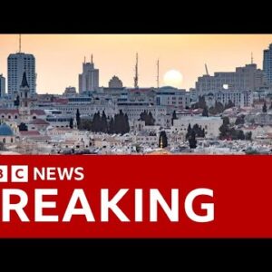 BREAKING: Iran launches “mass drone and missile attack” on Israel | BBC Recordsdata