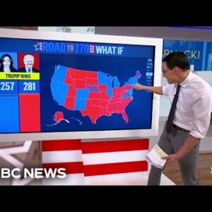 Steve Kornacki: What the boulevard to 270 appears to be treasure for Kamala Harris and Donald Trump