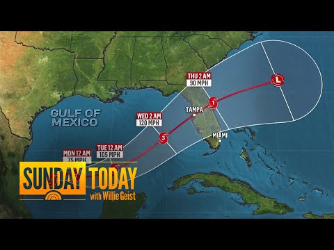 Tropical Storm Milton forecasted to slam Florida as typhoon