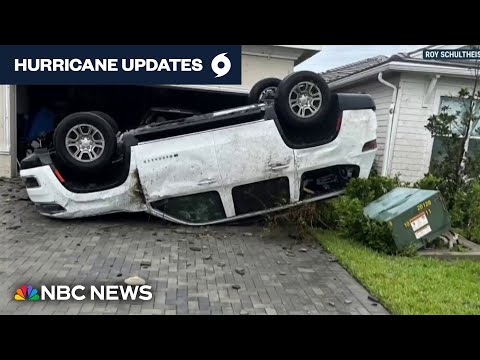 Florida resident describes extent of home fracture from Typhoon Milton