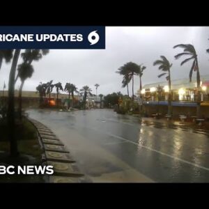 Threats of tornadoes as Hurricane Milton makes landfall in Florida