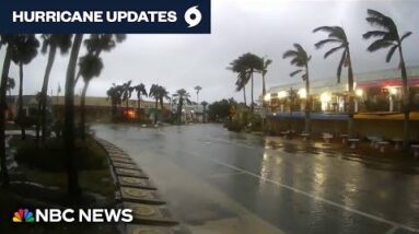 Threats of tornadoes as Hurricane Milton makes landfall in Florida