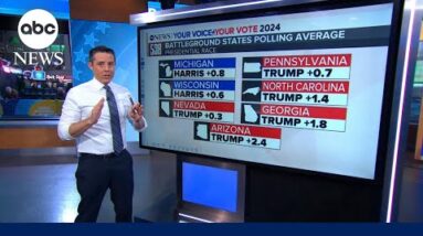 How Harris or Trump might well contend with stop 270 electoral votes