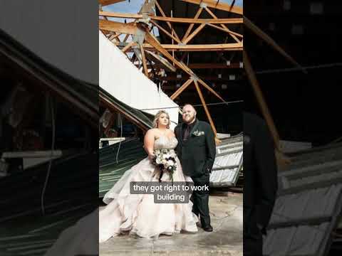 Missouri couple marries after twister damages venue