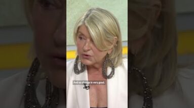 Martha Stewart shares her life motto