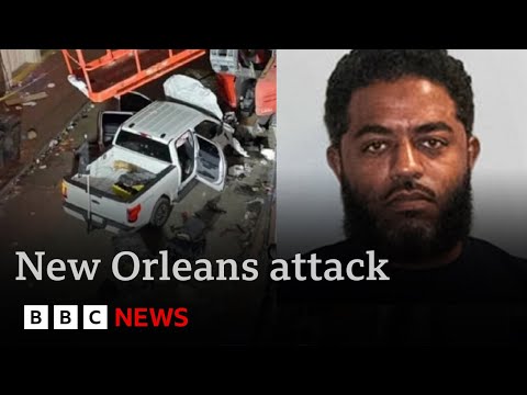 Unusual Orleans truck attack:  FBI seeks accomplices of suspect carrying Islamic Yell flag | BBC News