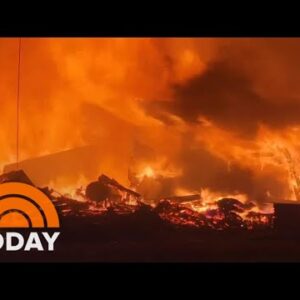 Swish recent photos emerge of intensifying California wildfires