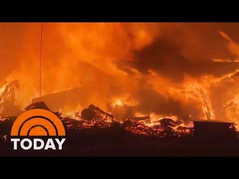 Swish recent photos emerge of intensifying California wildfires