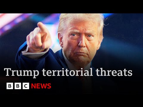 Trump refuses to rule out militia power to shield Greenland and Panama | BBC News