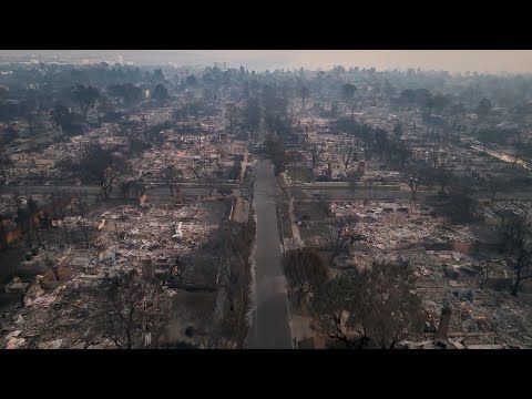 Hundreds of Structures Burned to the Floor in LA Fireplace