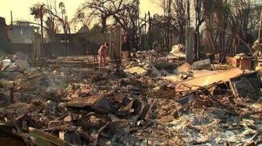 Residents Return to Their Properties Impacted by LA Wildfires