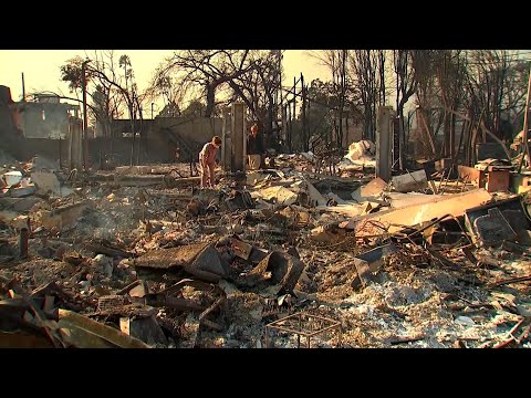 Residents Return to Their Properties Impacted by LA Wildfires