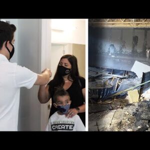 Florida Teen Helps Family Accumulate Unusual Home After Dwelling Fireplace